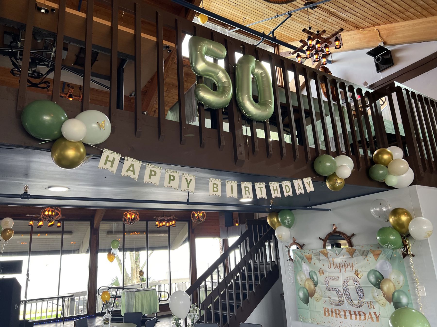 50th birthday party decor