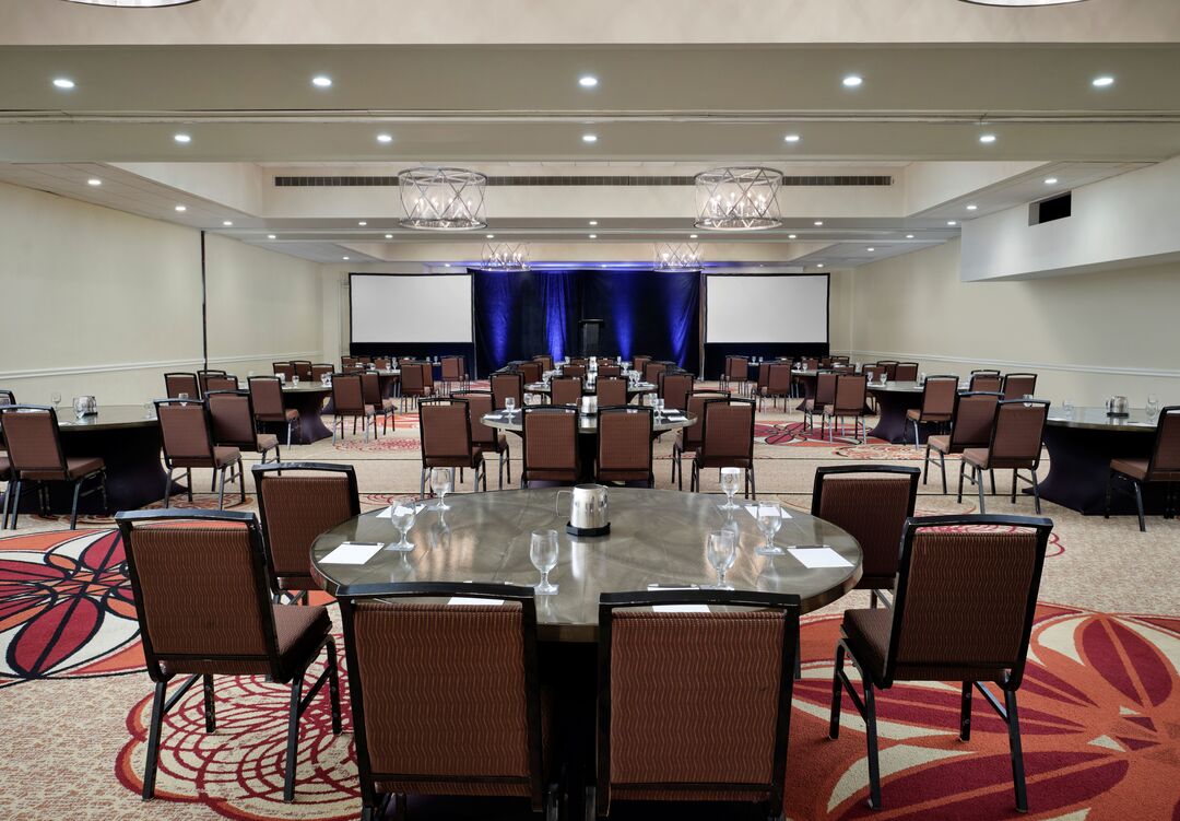 Meeting room at a Sheraton Hotel