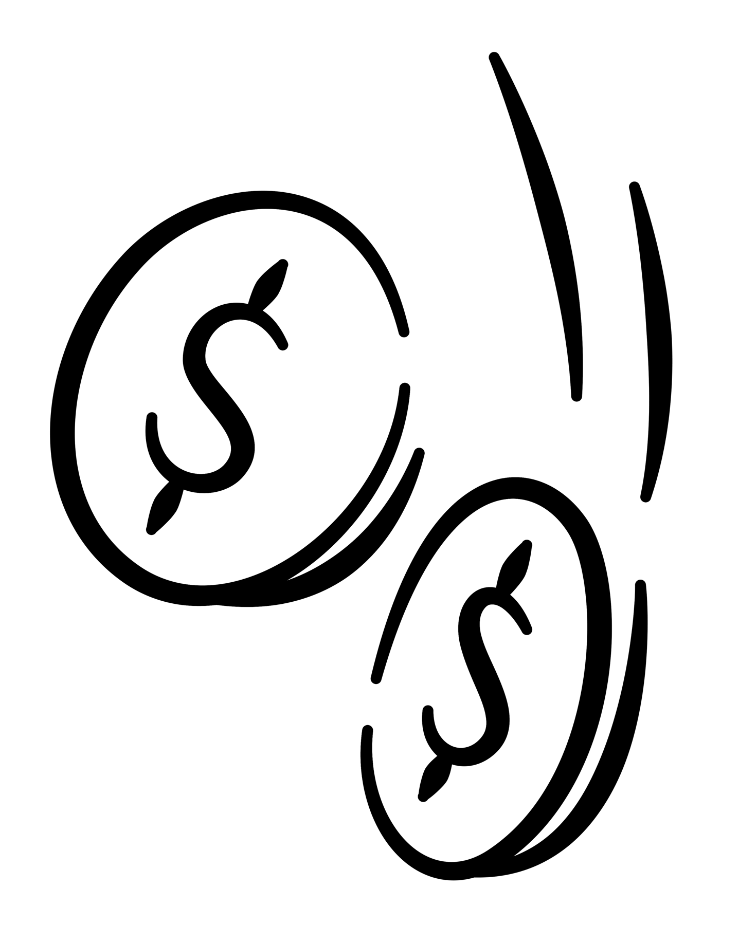 Coins illustration
